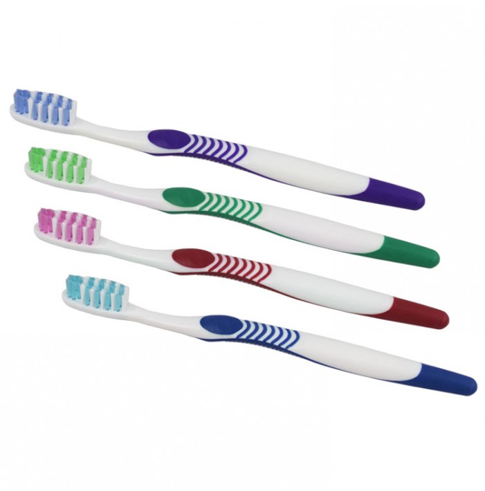 Orthodontic V-Trim toothbrush purple