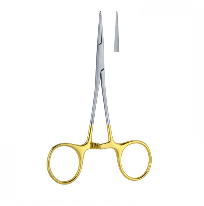 Vasectomy dissecting forceps straight 125mm