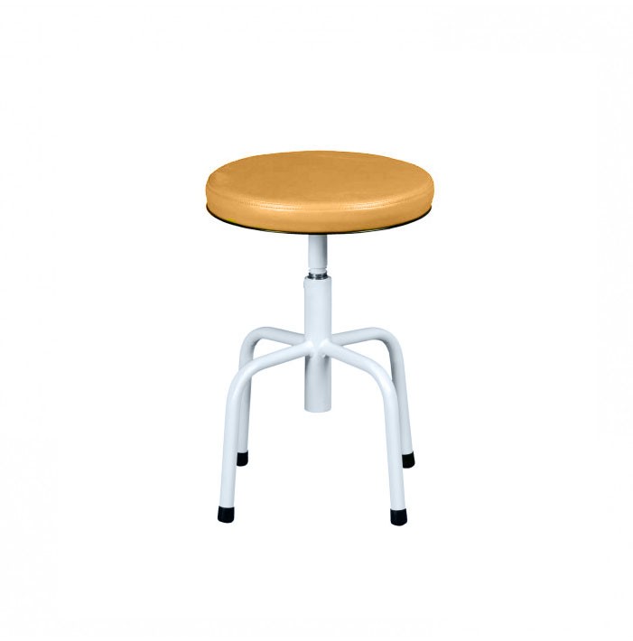 Stool with screw height adjustment, hight from 500 to 600 mm, color 07