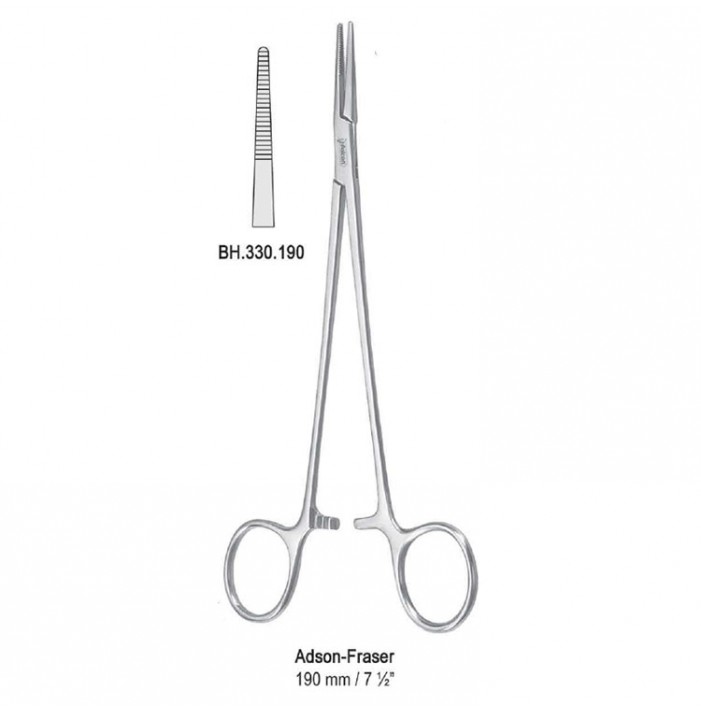 Forceps artery Adson-Fraser straight 180mm