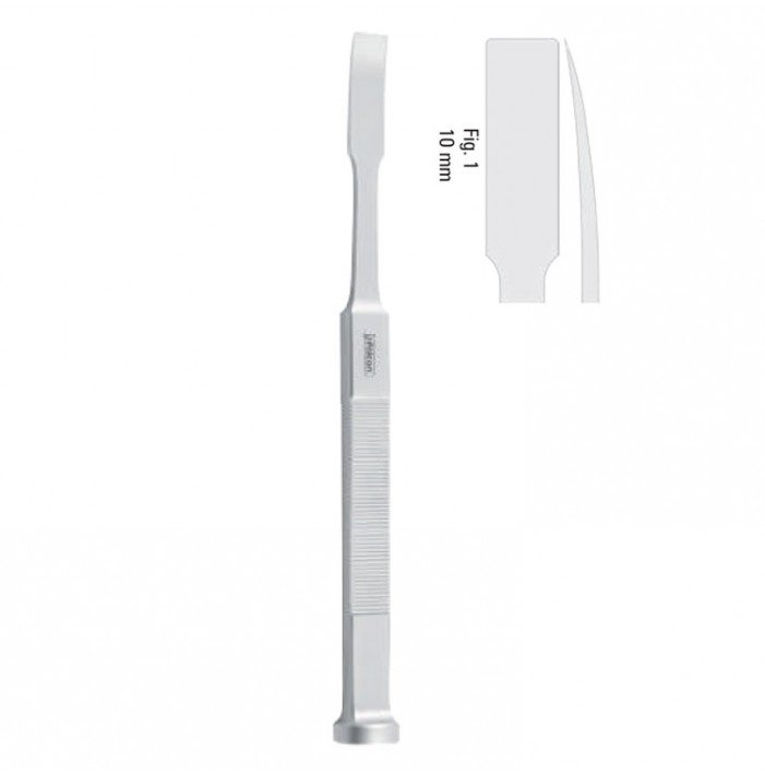 Osteotome ramus Tessier less-curved 10mm, 180mm