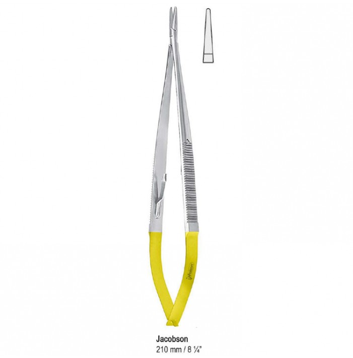 Falcon-Grip Needle holder Jacobson 210mm TC smooth
