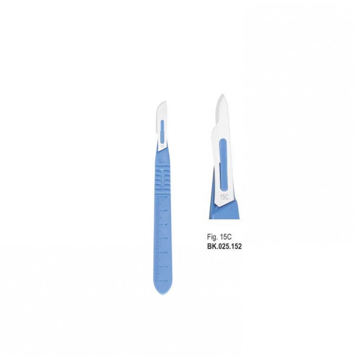Falcon disposable scalpels fig.15C (Pack of 10 pieces)