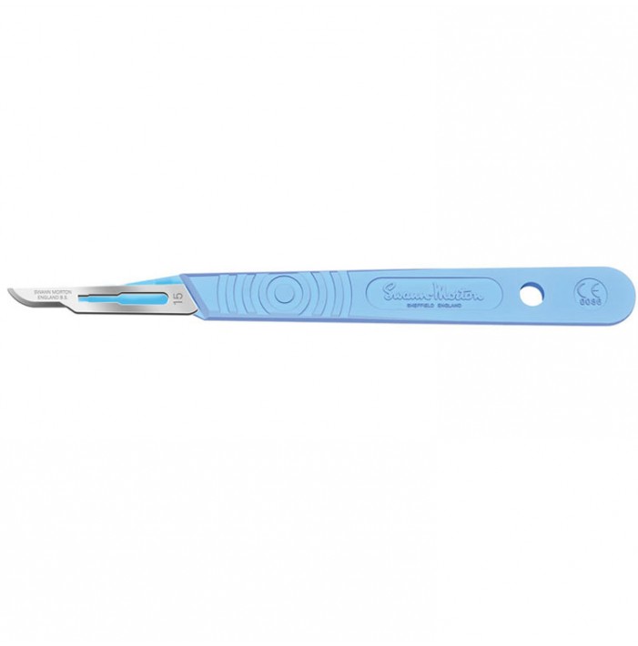 Disposable scalpels Swann Morton fig.15 (Pack of 10 pieces)