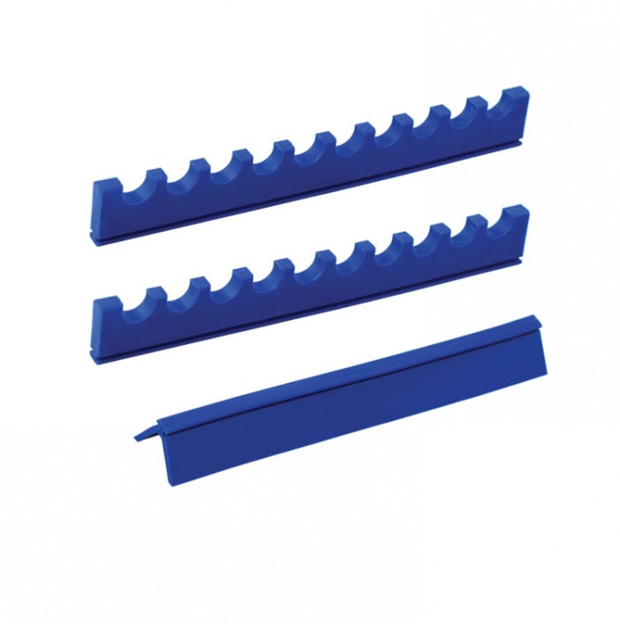Spare silicone inserts for Midi cassette tray, blue