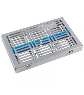 TWIST-LOCK Cassette Tray with cover MAXI, blue
