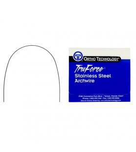 TruForce SS Full-Form square archwire upper .017" x .017" (Pack of 10 pieces)