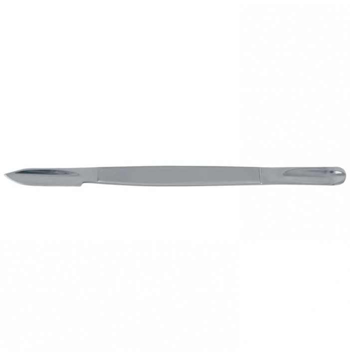 Wax knife Lessmann small metal handle 130mm