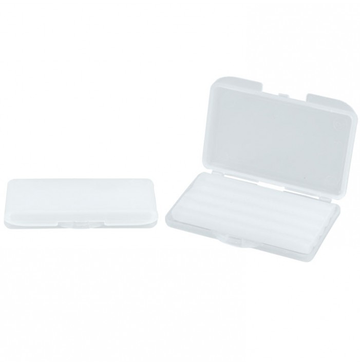Clear relief wax unscented clear box (Pack of 10 pieces)