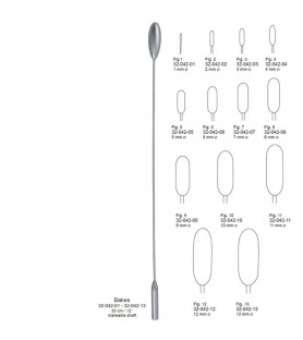 Bakes gall duct dilators 13mm/300mm fig.13