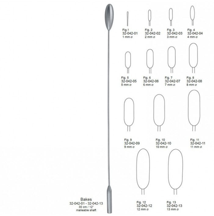 Rozszerzadło dróg żółciowych Bakes giętkie 13mm/300mm fig.13