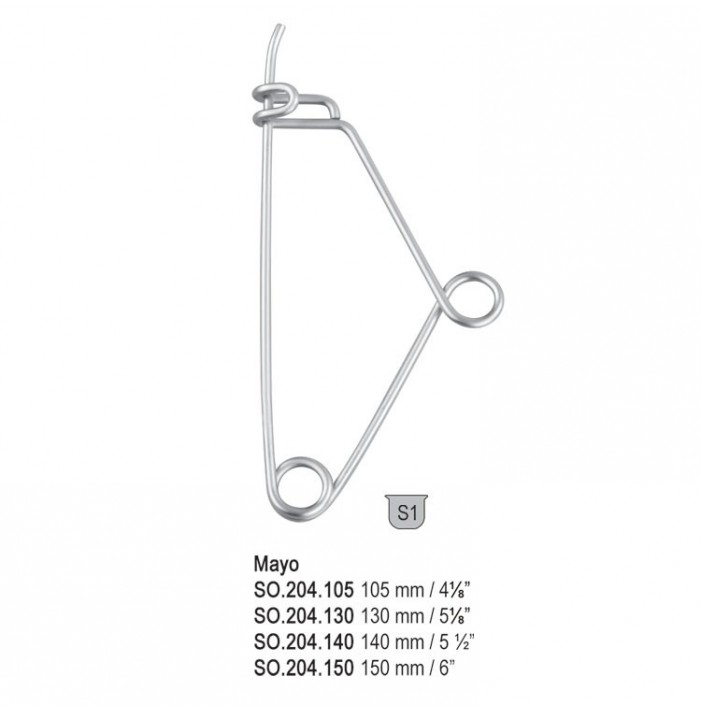 Ramka zamknięta Mayo na instrumenty 130mm