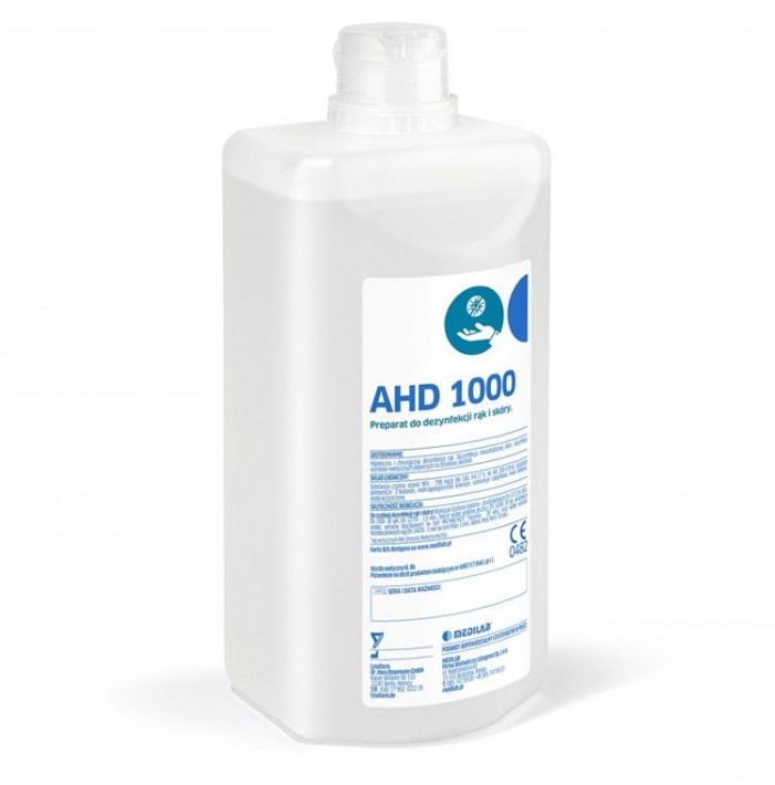 AHD 1000 Płyn do dezynfekcji skóry przed iniekcją i zabiegiem
