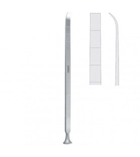 Osteotome maxillo facial Epker more curved 4mm, 180mm