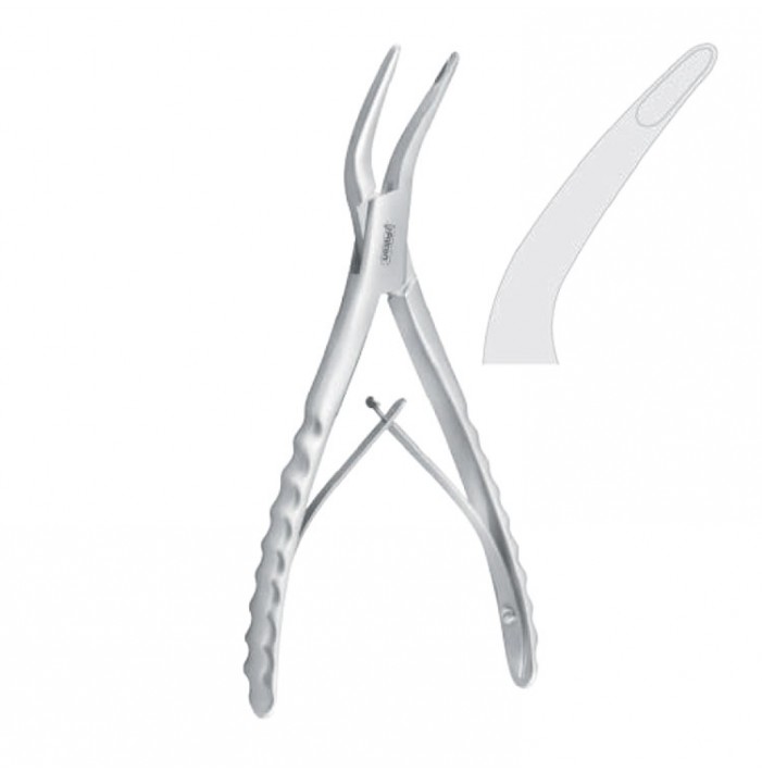 Rongeur bone Marchac angled 180mm