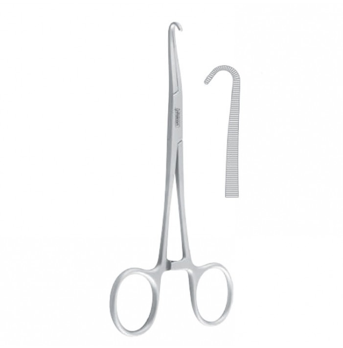 Forceps wire catching Sailer large-curved 155mm