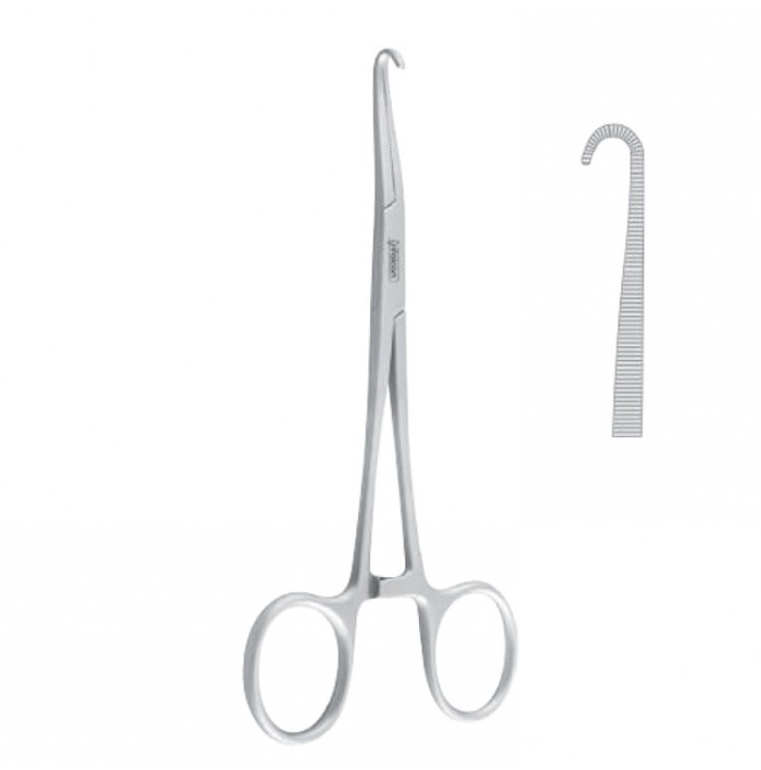 Forceps wire catching Sailer small-curved 155mm