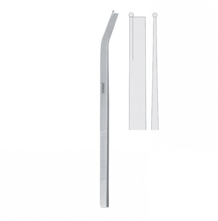Osteotome nasal Bauer guarded straight 4mm, 205mm