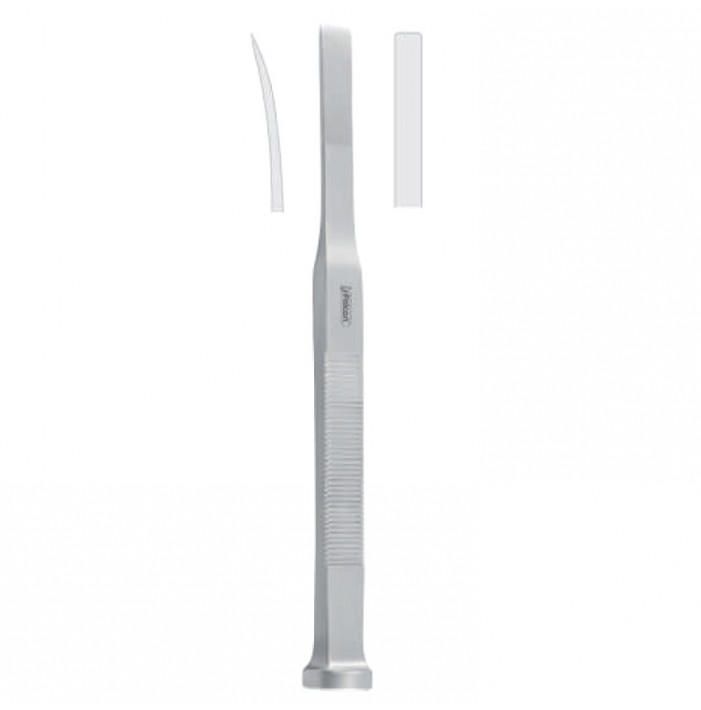 Osteotome multipurpose Tessier curved 3.5mm, 165mm