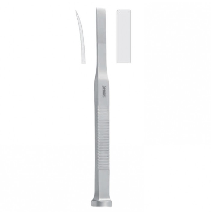 Osteotome multipurpose Tessier curved 5mm, 165mm