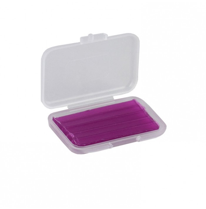 Purple relief wax in clear scented box grape (Pack of 10 pieces)