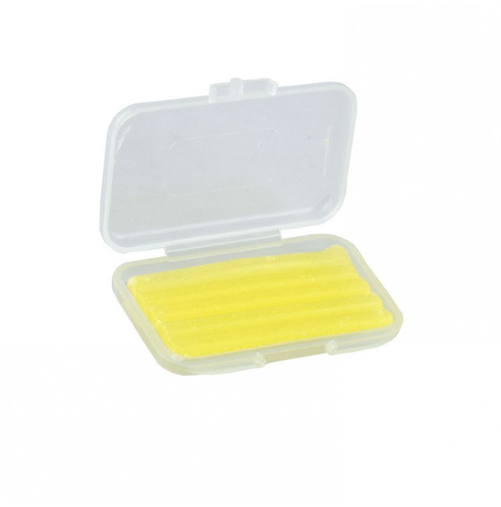 Yellow relief wax in clear scented box lemon (Pack of 10 pieces)