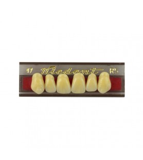 Estetic zęby akrylowe przednie górne fason 47, kolor R5, 6 szt.