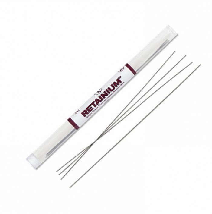 Retainium® nickel free lingual retainer wire, .027” x .011” 15cm,  6" (10 pieces)
