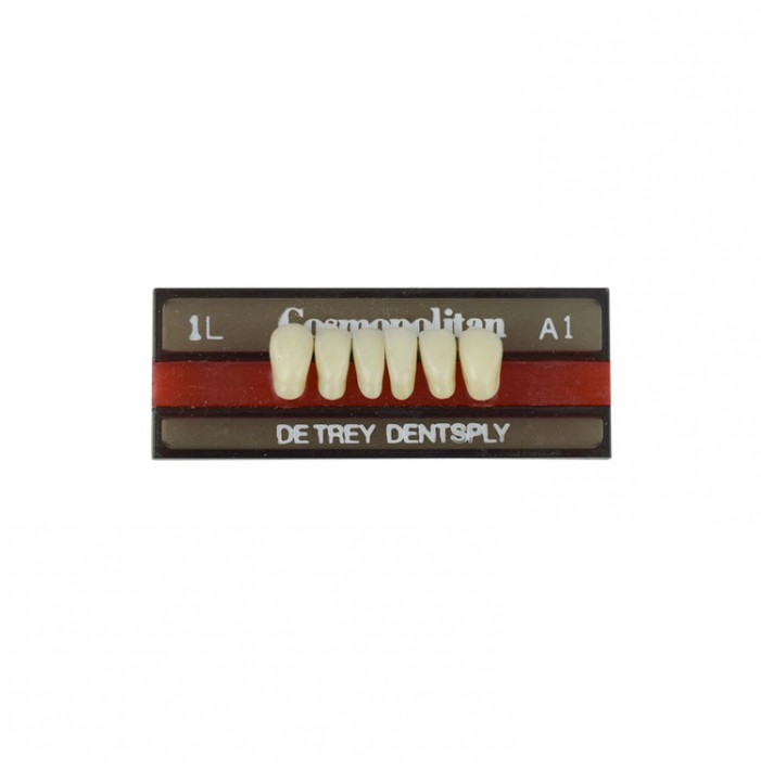Cosmopolitan zęby akrylowe przednie dolne 1L, kolor A1, 6 szt.