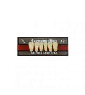 Cosmopolitan zęby akrylowe przednie dolne 7L, kolor A2, 6 szt.
