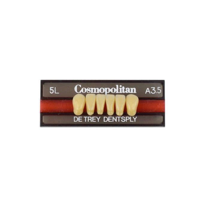 Cosmopolitan zęby akrylowe przednie dolne 5L, kolor A3.5, 6 szt.