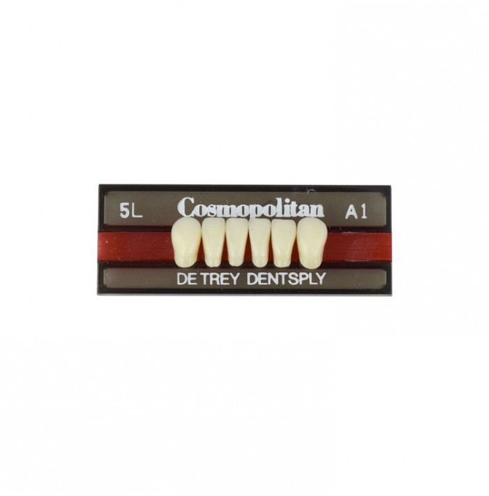 Cosmopolitan zęby akrylowe przednie dolne 5L, kolor A1, 6 szt.