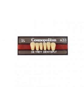 Cosmopolitan zęby akrylowe przednie dolne 1L, kolor A3.5, 6 szt.