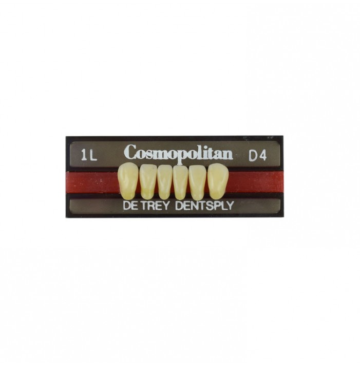 Cosmopolitan zęby akrylowe przednie dolne 1L, kolor D4, 6 szt.