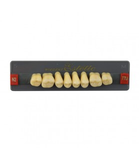 Estetic zęby akrylowe boczne górne 77, kolor N2, 8 szt.