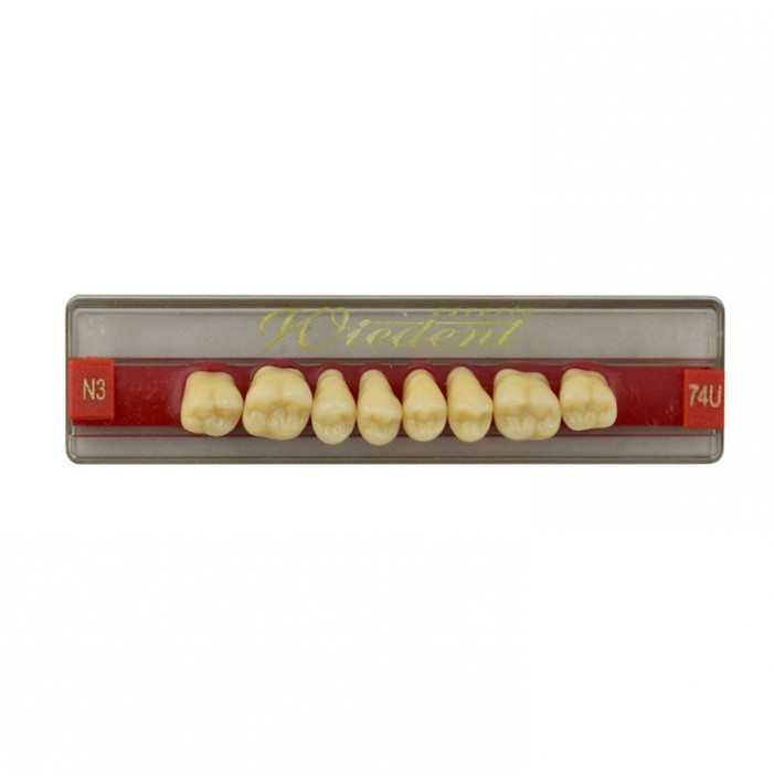 Estetic zęby akrylowe boczne górne 74, kolor N3, 8 szt.