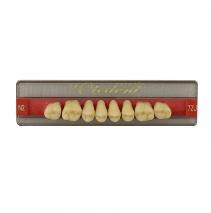 Estetic zęby akrylowe boczne górne 72, kolor N2, 8 szt.