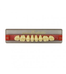 Estetic zęby akrylowe boczne górne 72, kolor G3, 8 szt.
