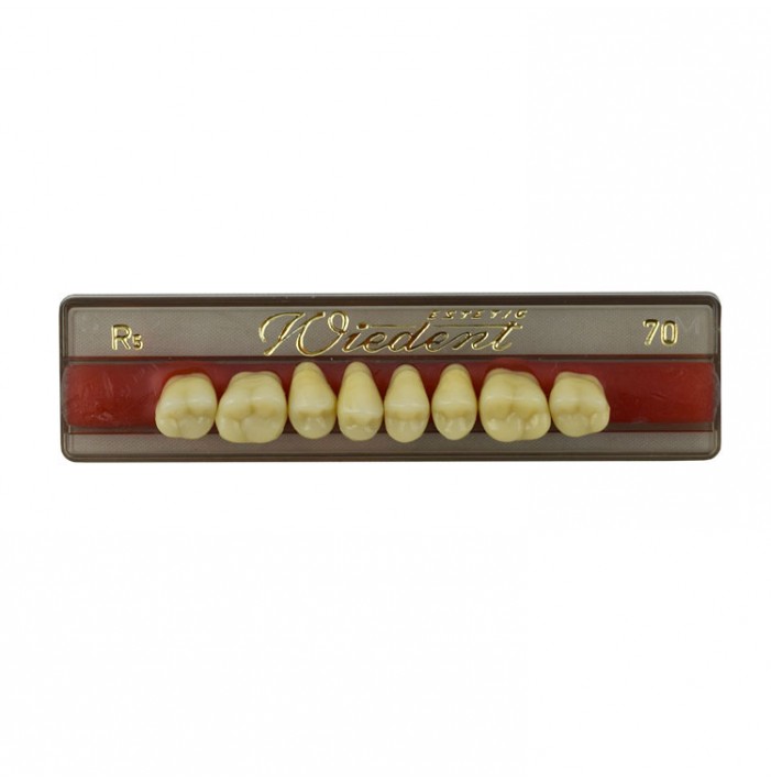 Estetic zęby akrylowe boczne górne 70, kolor R5, 8 szt.