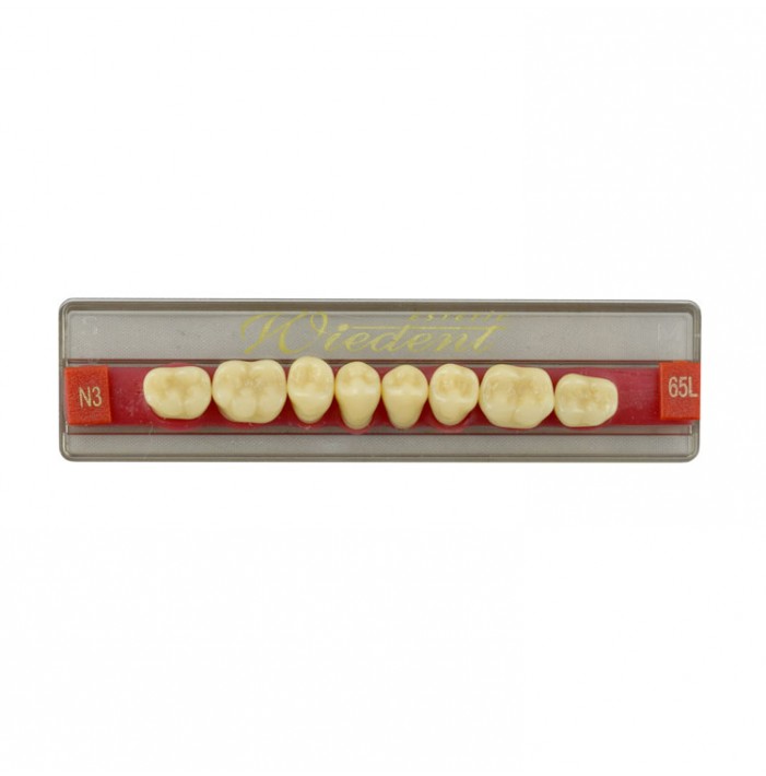 Estetic zęby akrylowe boczne dolne 65, kolor N3, 8 szt.