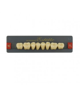 Estetic zęby akrylowe boczne dolne 77, kolor N2, 8 szt.