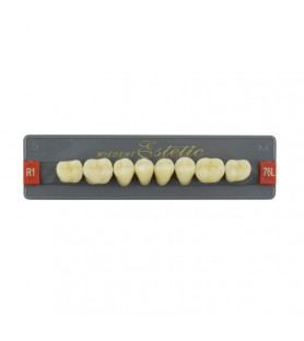 Estetic zęby akrylowe boczne dolne 76, kolor R1, 8 szt.