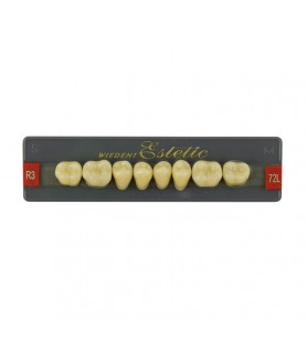 Estetic zęby akrylowe boczne dolne 72, kolor R3, 8 szt.