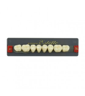 Estetic zęby akrylowe boczne dolne 76, kolor A1, 8 szt.