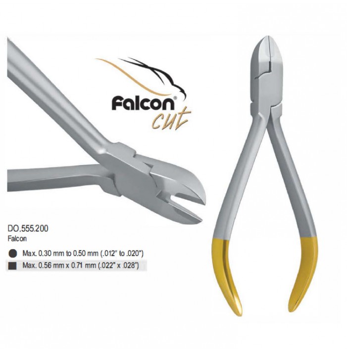 Falcon-Cut Kleszcze do cięcia twardego drutu kątowe 15°