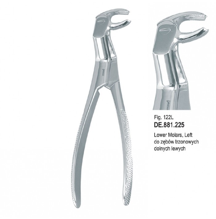 Extracting forceps Routurier Pattern fig. 122L