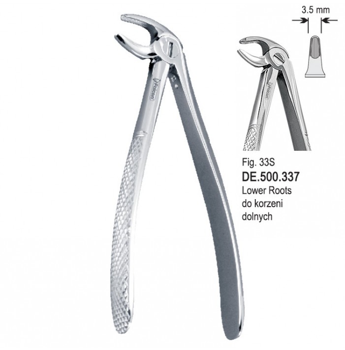 Extracting forceps children pattern fig. 33S