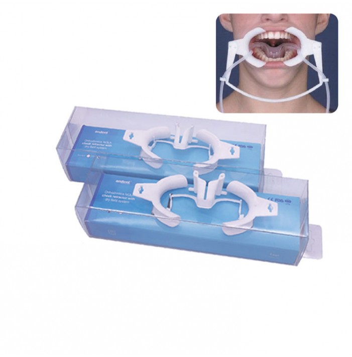 Tongue guard with position block 2 pieces of silicone tube and Y - pipe, DS.424.050