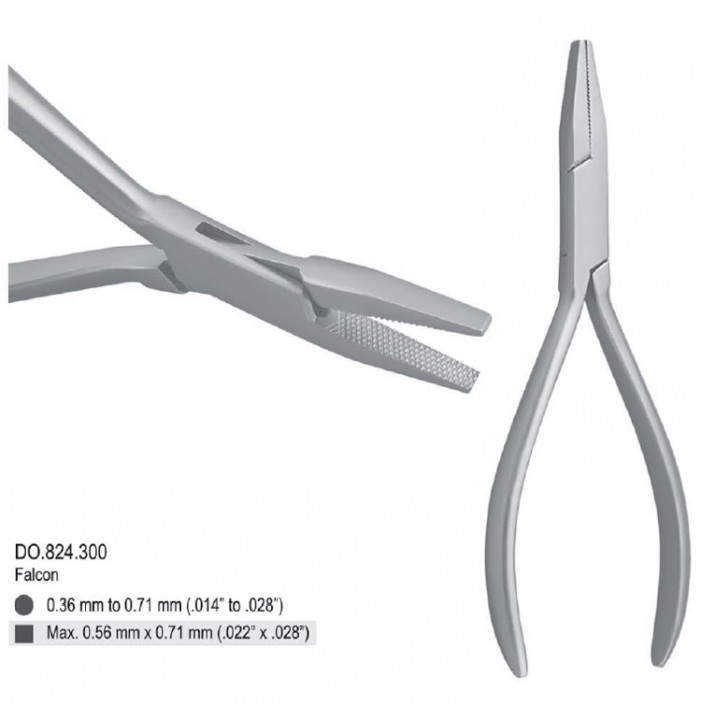Pliers wire bending flat nose Falcon