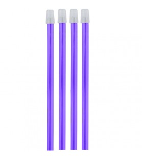 Saliva ejectors with removable tip lavender 15cm (Pack of 100 pieces)